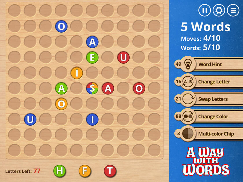 A Way With Words - Word Game